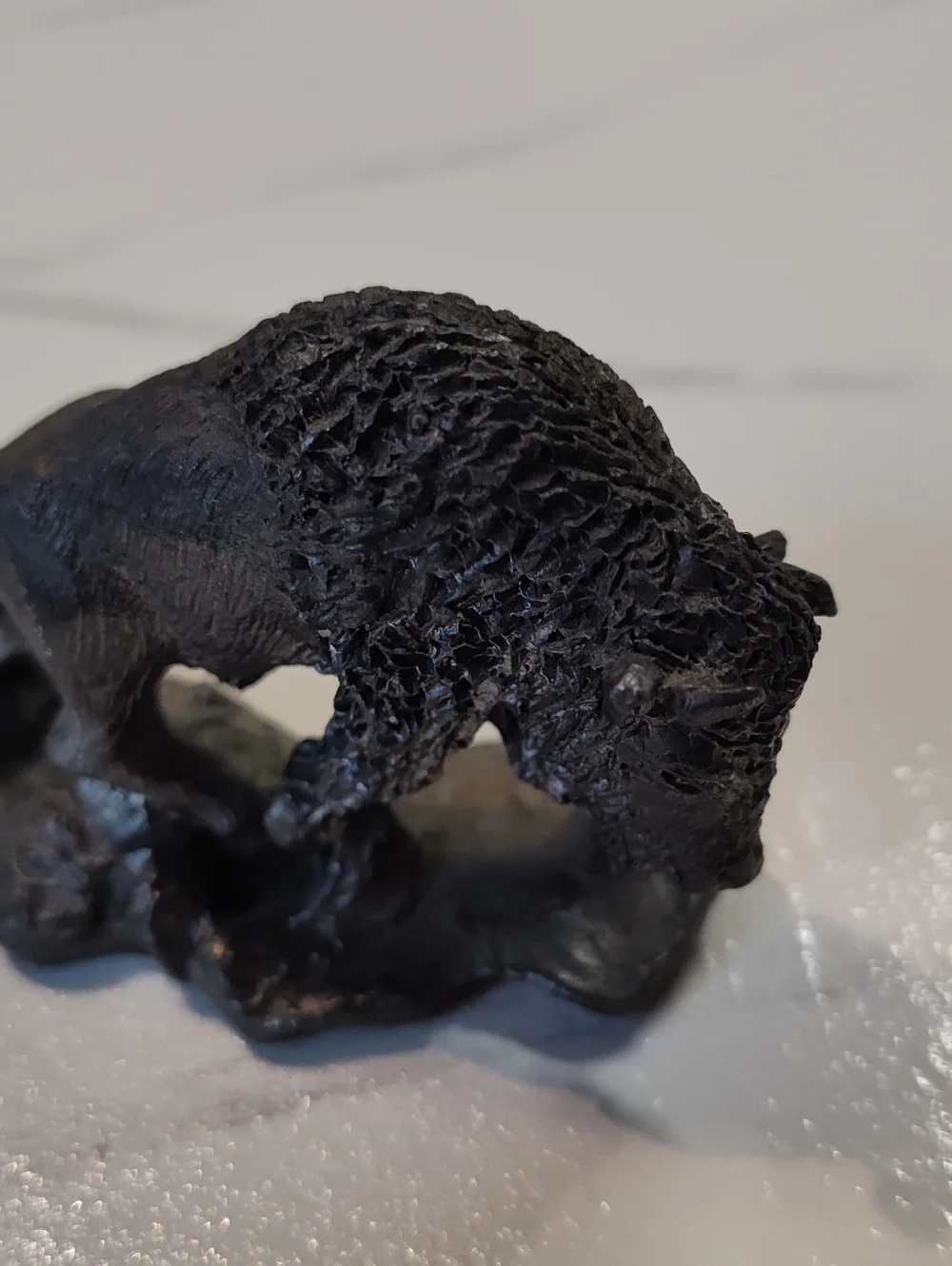 American Buffalo / Bison Figurine - Vintage - Pewter - Handcrafted - Made In USA - Picture 7 of 13